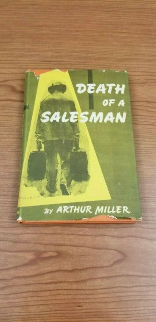 Death Of A Salesman By Arthur Miller (hardcover/dust Jacket/bom Club) [1949]