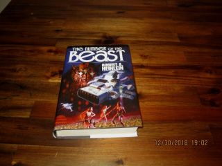 The Number Of The Beast By Robert A.  Heinlein 1st/sfbc 1980 Hc/dj