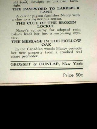 Nancy Drew - - 