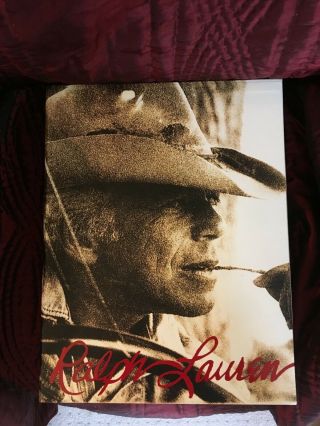 Ralph Lauren By Ralph Lauren Hard Cover Coffee Table Book Newly Opened Employee