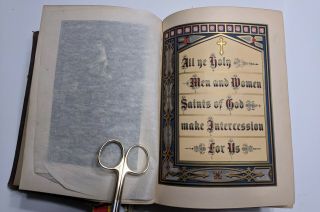 Lives Of Eminent Saints 1880 Antique Book Bible Rev Alban Butler religion 5