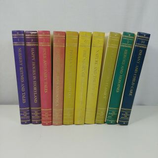 The Bookshelf For Boys And Girls 1975 Complete 10 Volume Set Hardcover