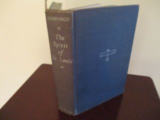 Charles A.  Lindbergh The Spirit Of St.  Louis,  1953 1st Bomc Ed