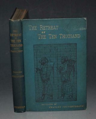 Retreat Of The Ten Thousand Illustrated Map Xenophon Greek Kings Ancient 1896