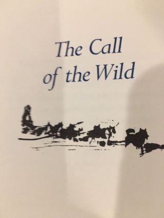 Franklin library: The Call of the Wild: Jack London: Alaskan Dog Story 4