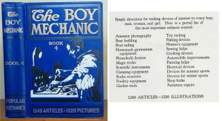 The Boy Mechanic Book 4,  Things For Boys & Girls To Do,  Popular Mechanics 1924