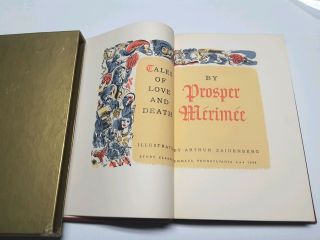 Tales Of Love And Death By Prosper Merimee.  Story Classics Edition.  1948.  Hc