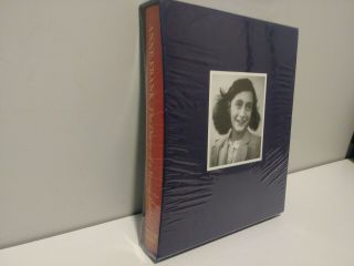 Folio Society - Anne Frank: The Diary Of A Young Girl Hc In Slipcase