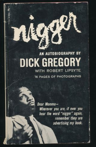 Nigger An Autobiography By Dick Gregory 14th Printing 1970 Paperback