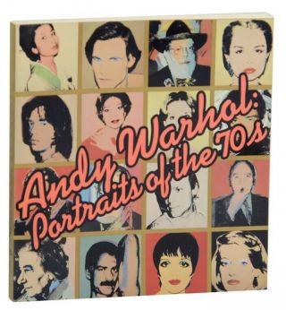 Robert Rosenblum / Andy Warhol Portraits Of The 70s First Edition 1979 159756