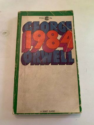 1961 1984 By George Orwell Signet Paperback