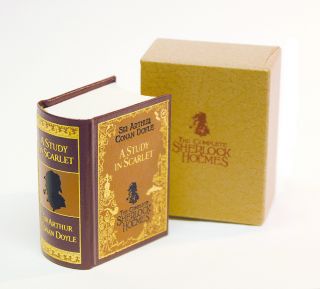Miniature Book Sir Arthur Conan Doyle,  A Study In Scarlet