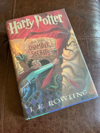 1st American Edition Harry Potter And The Chamber Of Secrets
