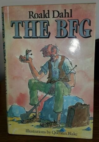 Roald Dahl,  The Bfg.  First English Edition In Dust - Wrapper.