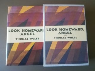 Look Homeward,  Angel By Thomas Wolfe Fel (first Edition Library) W/slipcase