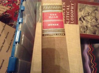 2 Classics Club Books By Homer " The Iliad & The Odyssey " - - Walter J.  Black