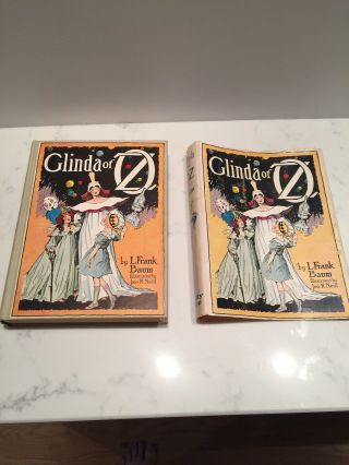 Glinda of Oz Book c.  1920 by L Frank Baum,  Jno R Neill,  Reilly & Lee,  279 pp 2