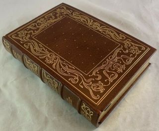 Leather Franklin Library Charles Darwin The Origin Of Species / 100 Greatest
