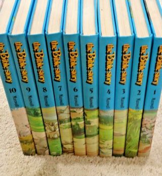 The Bible Story - Arthur Maxwell - Complete 10 Volume Set - Children,  1950 