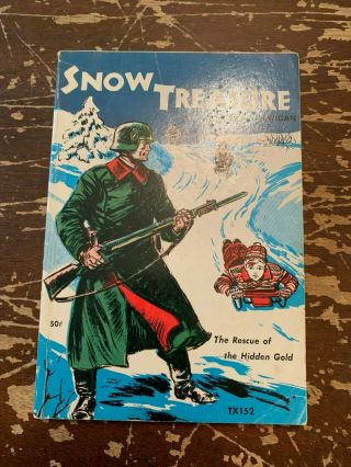 1962 Snow Treasure By Marie Mcswigan Scholastic 4th Printing