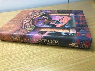 1998 - Harry Potter and the Sorcerer ' s Stone,  1st American Edition,  Hardcover 2