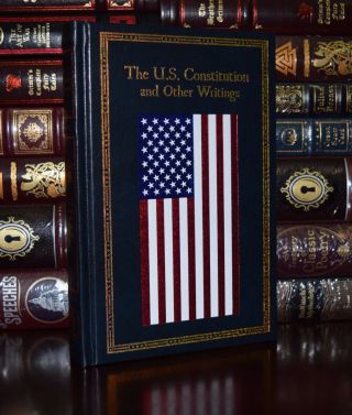 The U.  S.  Constitution Writings Federalist Papers Leather Bound Collectible