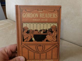 1912 The Gordon Readers First Book D.  C.  Heath & Co.  Us