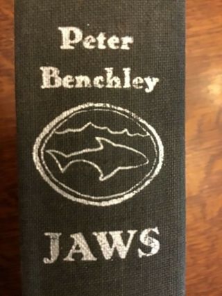 Jaws: Hardcover: 1974: Peter Benchley,  No D/j