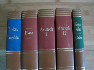 5 Britannica Great Books Of The Western World - Book 7 8 9 11 12,  1952
