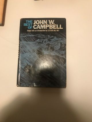 The Best Of John W Campbell,  Lester Del Rey,  Dj,  Book Club Edition,  1976