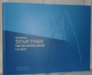 Official Star Trek Prop & Costume 8 - 8 - 2010 Color Plates Fine Hardback Dj