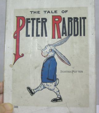 Vtg Three Book Set Peter Rabbit and Pa Goes to School Tales of 1916 - 17 4