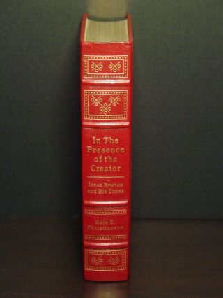 Easton Press - In The Presence Of The Creator - Christianson - Library Great Lives