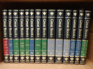 Britannica Great Books Of The Western World 14 Volumes Individually