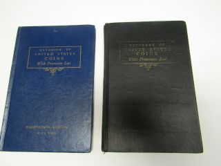 Books,  Two Handbooks Of United States Coins1945,  And 1956.  R S Yeoman
