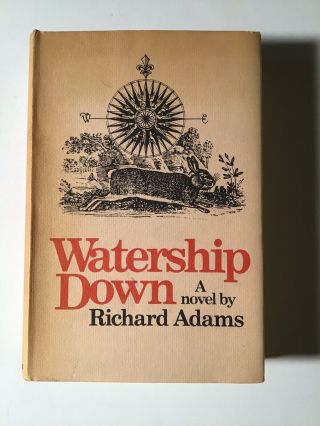 1972 Watership Down,  Richard Adams,  1st Ed. ,  2nd Print,  Hardcover