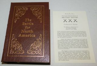 Easton Press The Battle For North America Military History Parkman