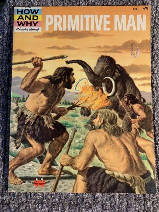 The How And Why Wonder Book Of Primitive Man (paperback,  1972)