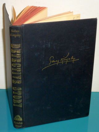 Detective Story: A Play In Three Acts By Sidney Kingsley Random House 1949
