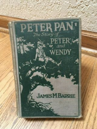 Peter Pan The Story Of Peter And Wendy James M Barrie 1911 First Edition Hardcov