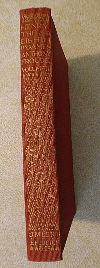 The Reign Of Henry The Eighth - Volume Iii By James Anthony Froude - Hc 1913
