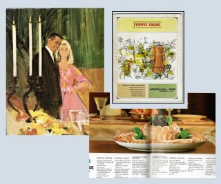 Festive Foods Elsie Alcorn Hawaii Honolulu Gas Company,  1967 Color Illustrated