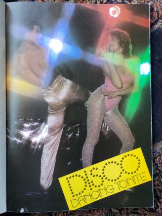 DISCO DANCING TONITE ANDY BLACKFORD 1979 OCTOPUS UK CLUBS DANCES FASHIONS 1ST ED 5