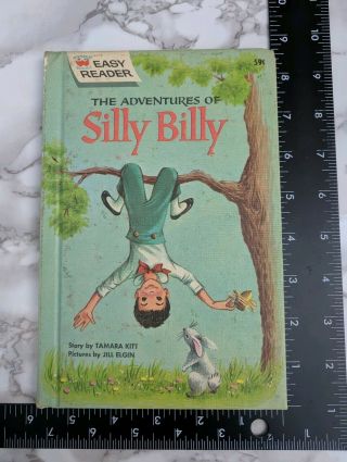 Vtg Wonder Books Easy Reader The Adventures Of Silly Billy By Tamara Kitt