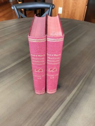 Funk And Wagnalls Practical Standard Dictionary Of The English Language 1946