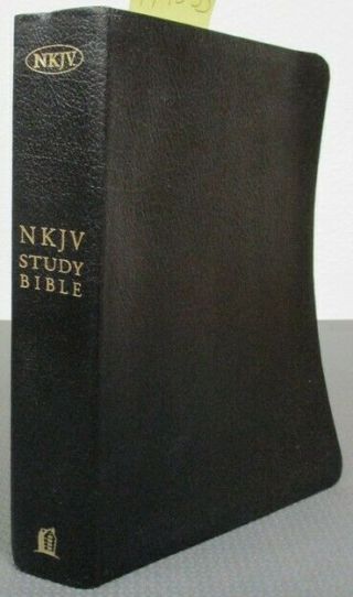 Nkjv Study Bible,  King James Version Leather Very