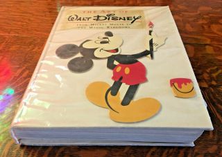 The Art Of Walt Disney 1st Edition 1973 Hardcover Book 3d Mickey Cover Promo Cop
