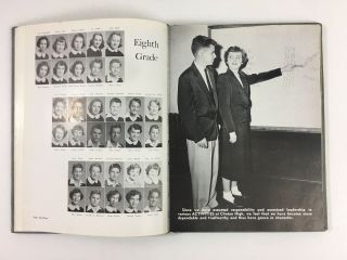 1955 Clintonian High School Yearbook Clinton SC Unsigned 4