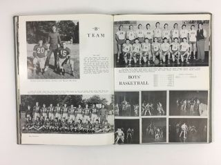 1955 Clintonian High School Yearbook Clinton SC Unsigned 5