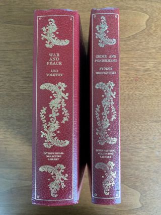 War And Peace Crime And Punishment 1st Ed Of The Intl Collectors Library